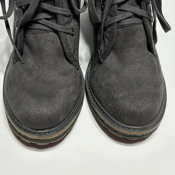 Canyon River Blues Women's Gray Ankle Boots Lace up, Size 9M - Picture 9 of 16